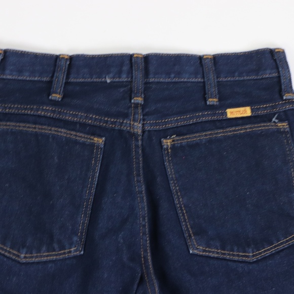 Vintage 70s Rustler Bootcut Western Jeans Blue - Picture 8 of 8